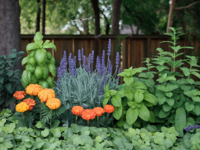 Les plantes anti-moustiques idéales pour un jardin sans insectes gênants