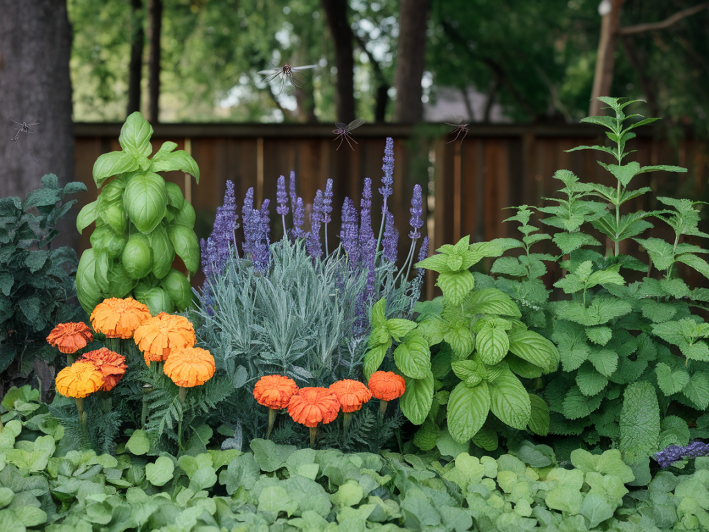 Les plantes anti-moustiques idéales pour un jardin sans insectes gênants